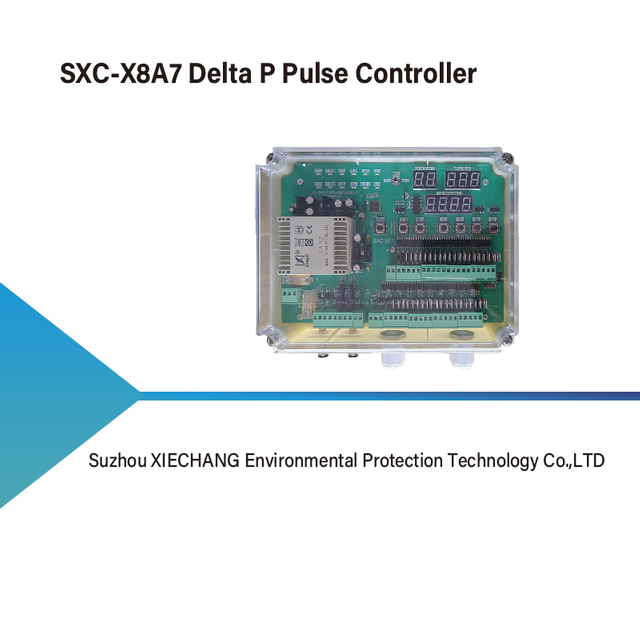 SXC-X8A7 Delta P impulsikontroller
